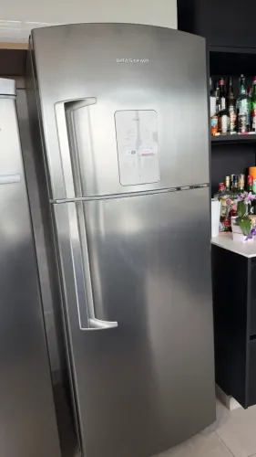 Geladeira Brastemp Inox Frost Free Duplex 429 litros