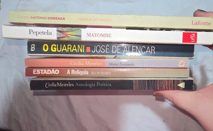 Combo livros Brasil - Poesia e Vestibular