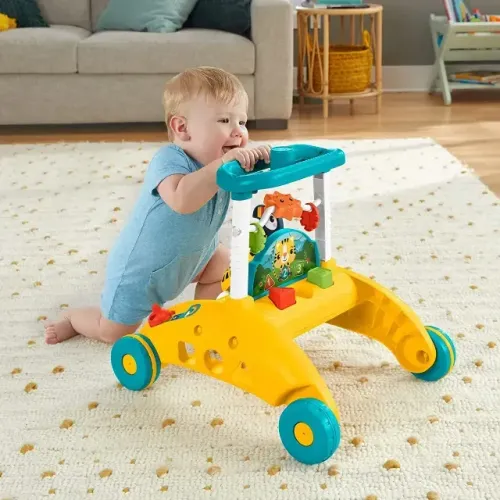 Aluguel Apoiador Primeiros Passos Tigre Amarelo Fisher-Price