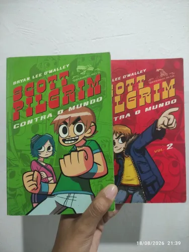 Scott Pilgrim volume 1 e 2 juntos *leia toda a descrição*