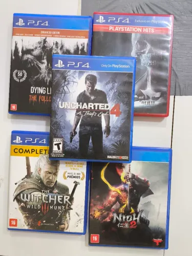 ? KIT JOGOS ORIGINAIS PS4