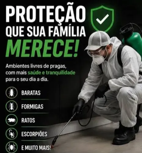 Dedetização Residencial e Comercial 