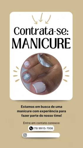 Preciso de manicure