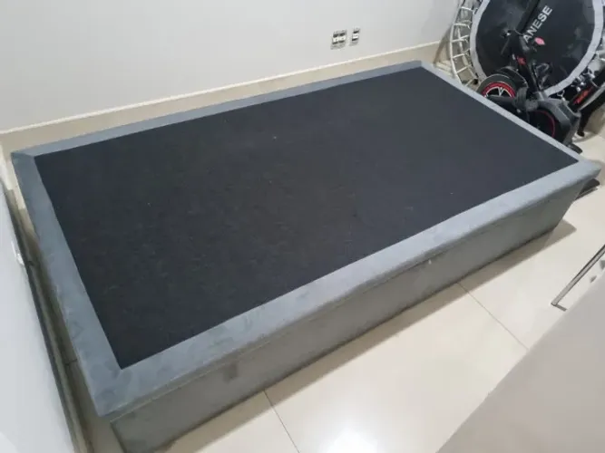 cama box e colchão viúva toraflex