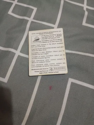 Figurinha 98 KNVB -Negociar