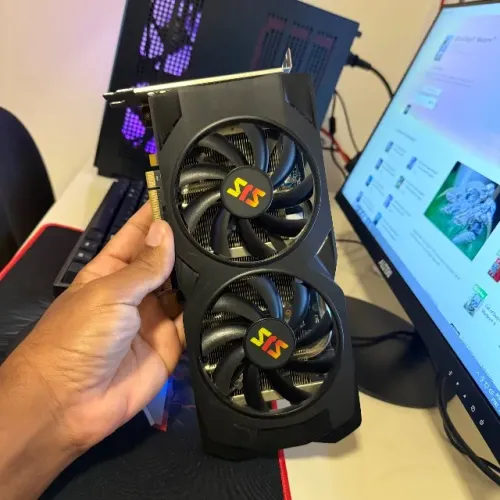Placa de vídeo Rx580 8Gb 2048SP 256bit