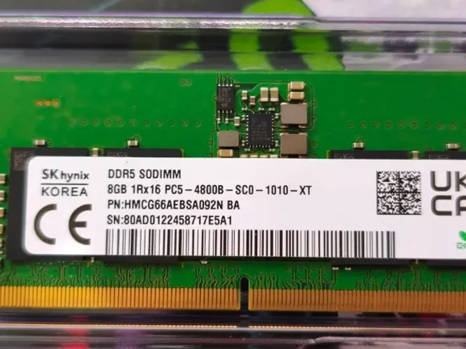 Memoria RAM ddr5 Notebook 8gb