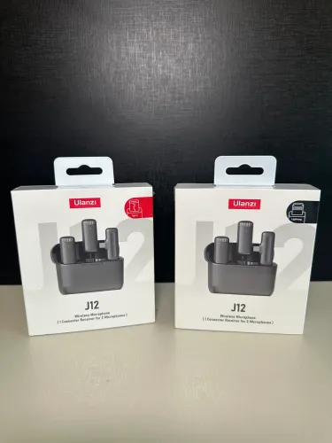 Microfone de lapela Ulanzi J12