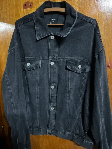 Jaqueta jeans bluesteel preta