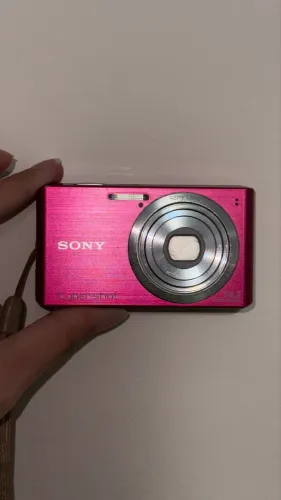 Câmera Sony Cyber-shot DSC-W610 Rosa + Carregador | Funcionando Perfeitamente