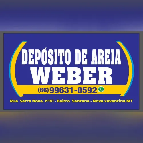 Depósito de areia weber