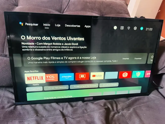 Smart Tv 32 polegadas TCL Android 