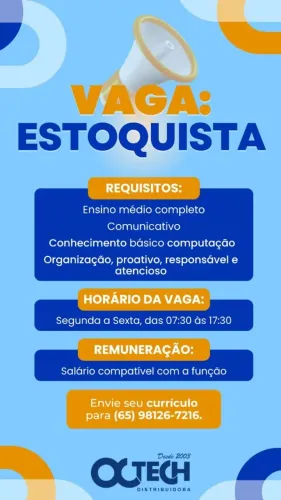 Auxiliar de Expedição