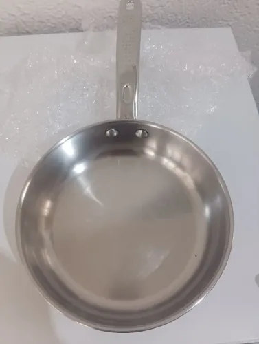 Frigideira de aço inox indução 