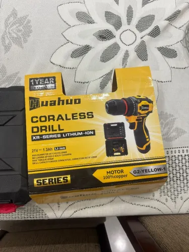 FURADEIRA E PARAFUSADEIRA 21V ? NOVA, COMPLETA!