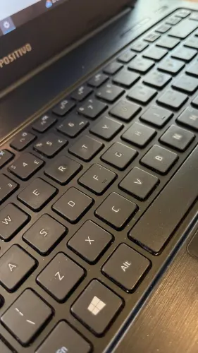 Notebook positivo com upgrades