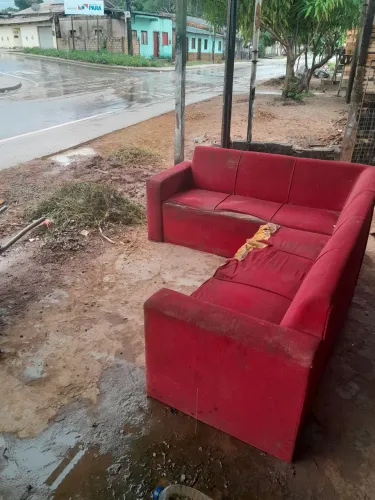 Sofa de canto que vou reformar para vc vai ficar lindo e confortável Promoção