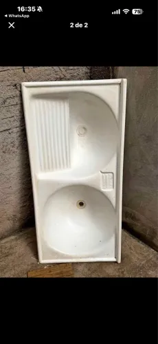 Tanque Duplo Especial Branco - Excelente Estado!
