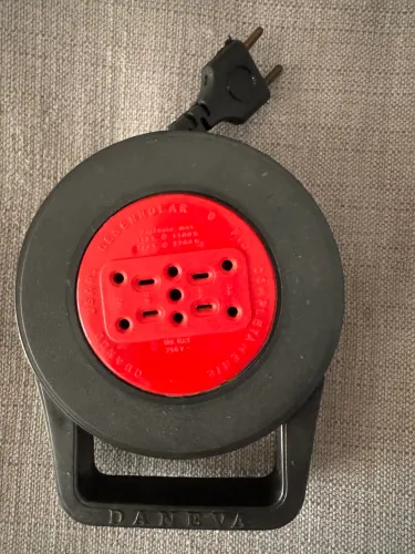 Extensor de tomada 5mt com várias saídas