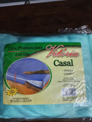 Capa de colchão casal