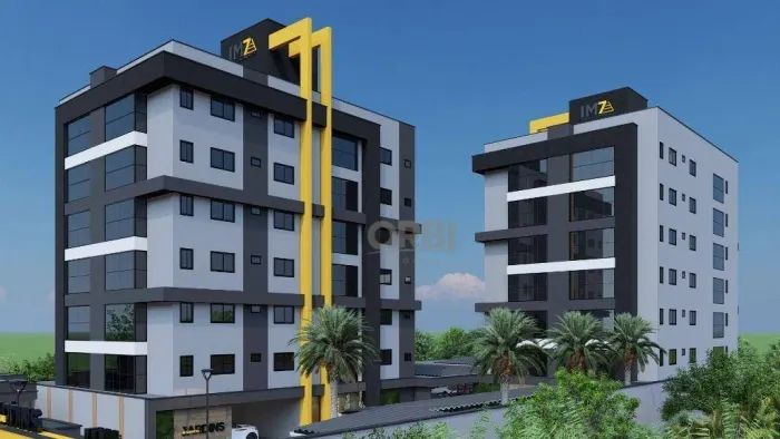 Apartamento com 2 dormitórios à venda, 62 m² por R$ 435.000,00 - Rio Morto - Indaial/SC