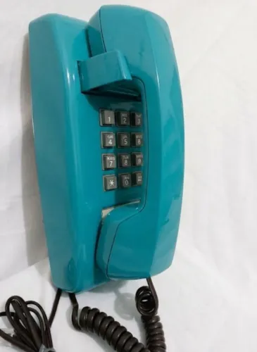 Telefone antigo funcionando