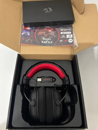 Headset Redragon Zeus Pro Wireless - fone de ouvido