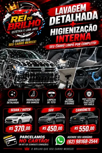 Estética Automotiva e Lava Jato