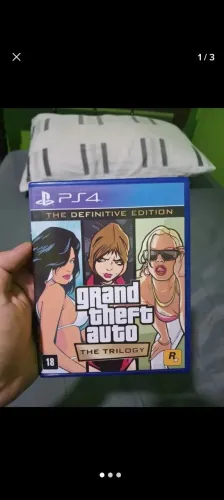 Gta definitive edition ps4 mídia fisica