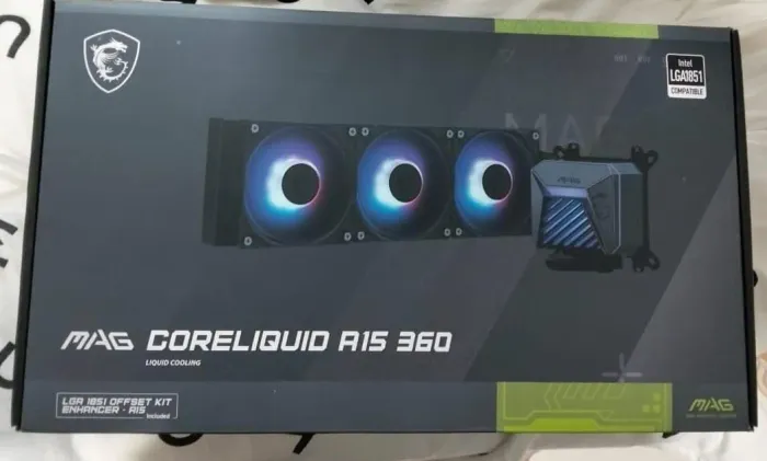 Vendo ou troco Watercooler MSI MAG 360 ARGB