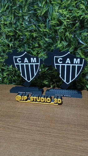 Kit com 2 Placas Decorativas do Galo Mineiro