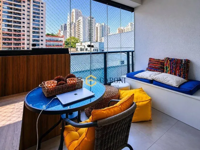 Studio Mobiliado com 33 m² para Venda ou Locação em Pinheiros.