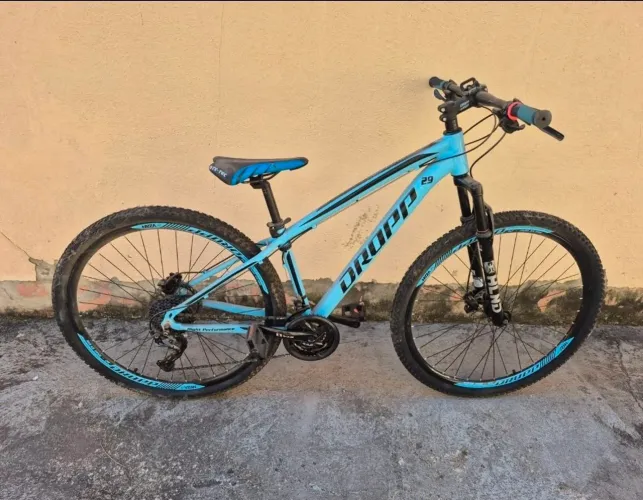 Bicicleta Dropp 27 + suporte transbike para 3 bikes