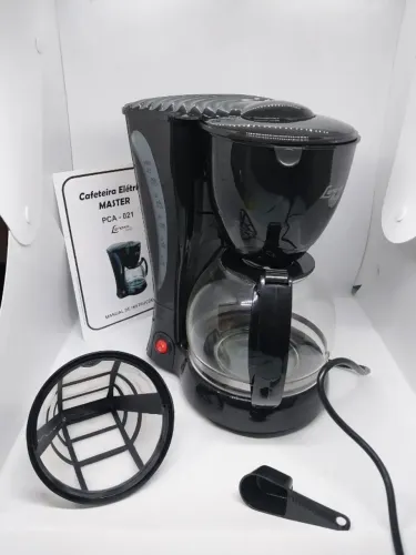 Cafeteira elétrica Lenoxx Casa 30 xícaras completa e funcionando - peça de mostruário