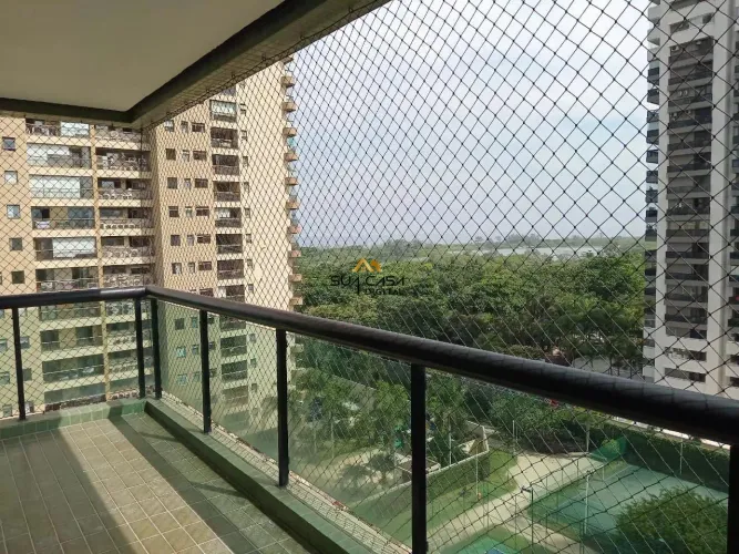 Barra da Tijuca | Condomínio Pedra de Itaúna | Apartamento para locação 3 quartos, sendo 1