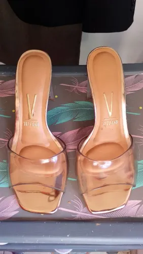 Sandália salto alto Vizzano