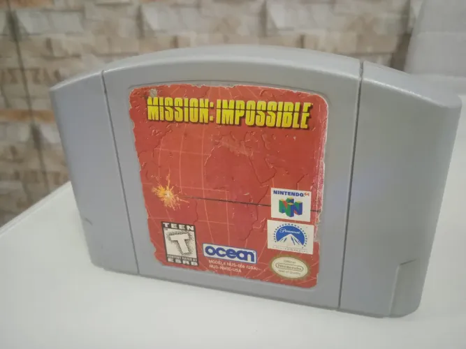 Cartucho original Mission: Impossible Nintendo 64 funcionando
