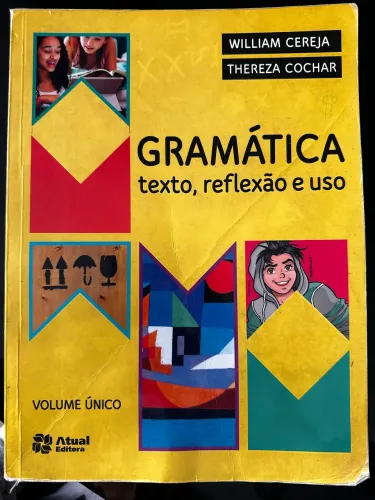 Livro Gramática texto, reflexão e uso (usado)
