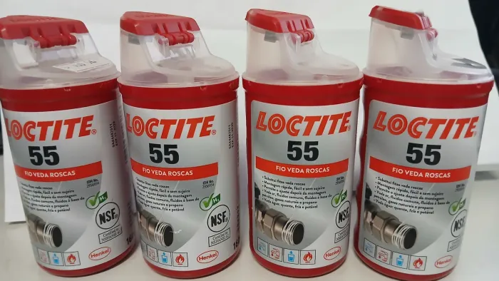 4 pçs de fio veda rosca loctite 