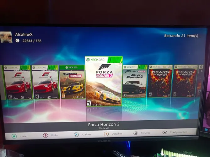 Xbox 360 Desbloqueado Ótimo estado