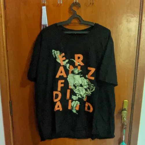 camiseta franz ferdinand show 2024