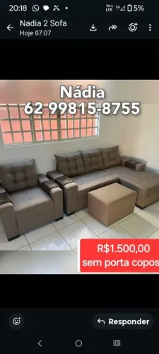SOFÁ COM POLTRONA