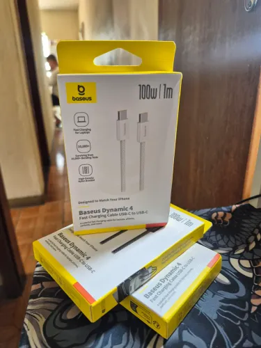 Cabo Baseus USB tipo c USB-C 100W