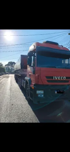 Iveco stralis e carreta 4 eixo 