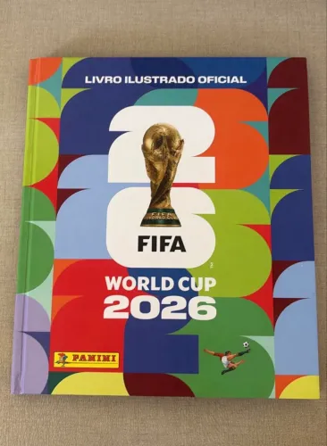 Álbum Copa do Mundo 2026 Completo Capa Dura