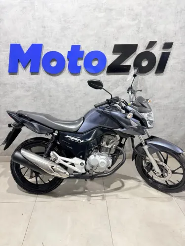 HONDA CG 160 FAN CINZA 2024