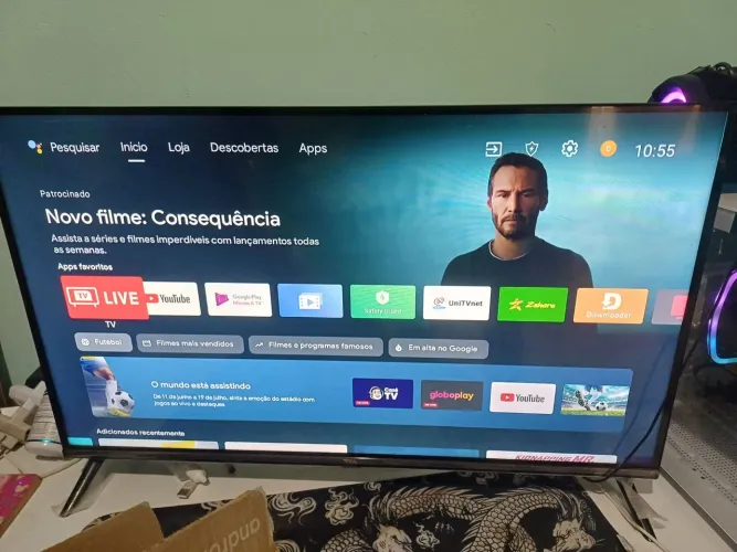 SMARTV TCL ANDROID TV EXCELENTE CONDIÇÃO
