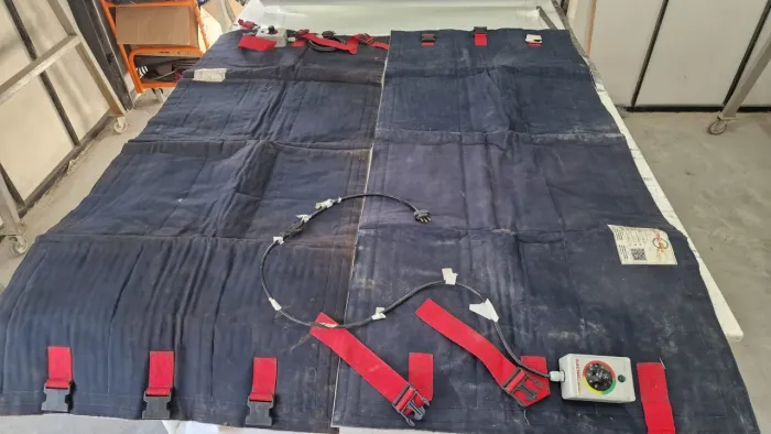 Manta termica para aquecimento de tambores