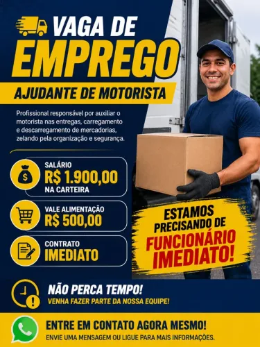 AJUDANTE DE MOTORISTA