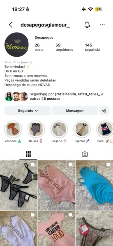 LOTE DE ROUPAS NOVAS (+ de 40 peças) por 500,00